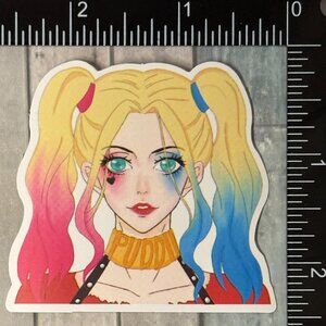 🌀10/$10🌀 The Joker Harley Quinn Reusable Waterproof Vinyl Sticker Decal